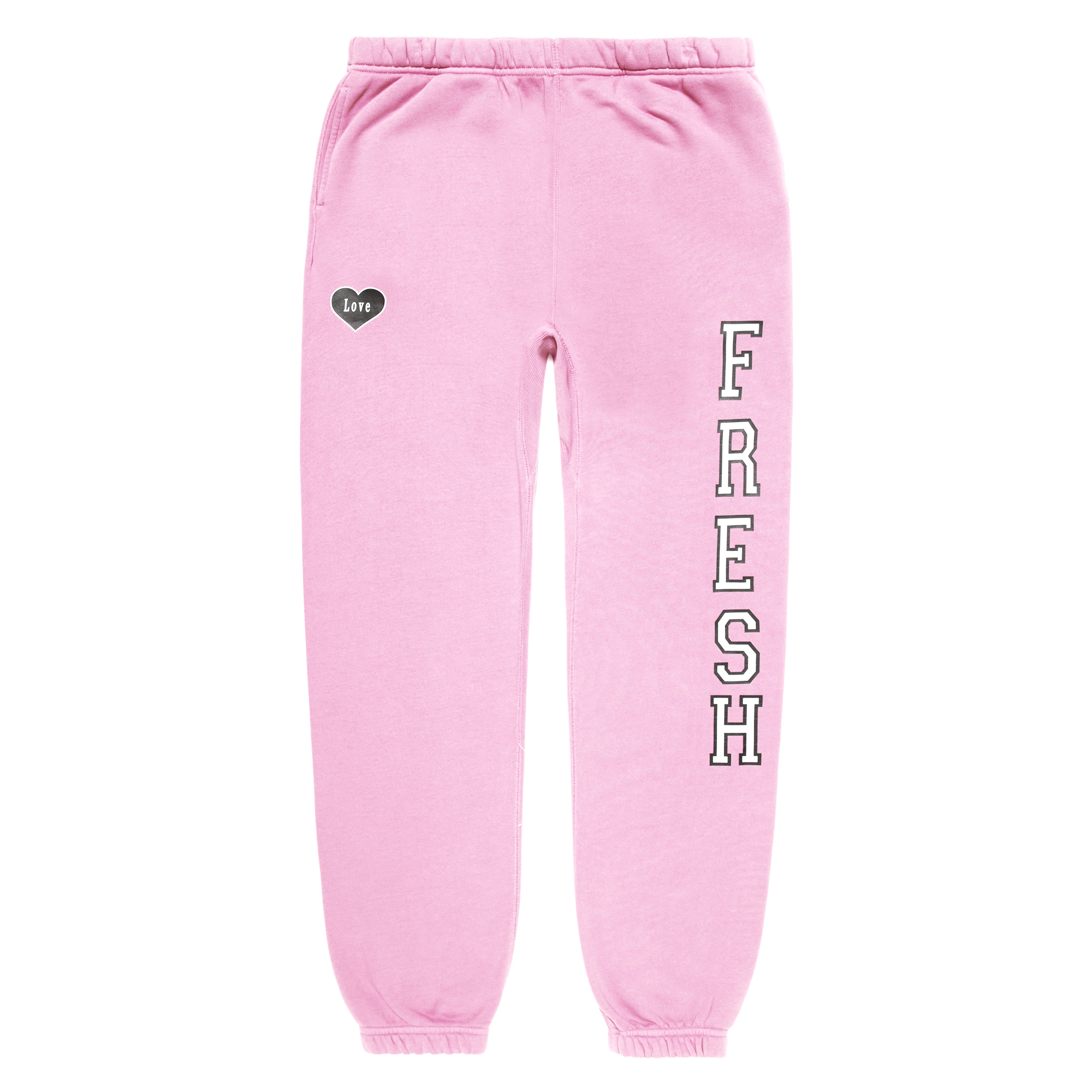 Fresh Love Varsity Sweats - Pink – Fresh Love Clothing