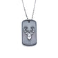 Dual-Sided Dog Tag Necklace