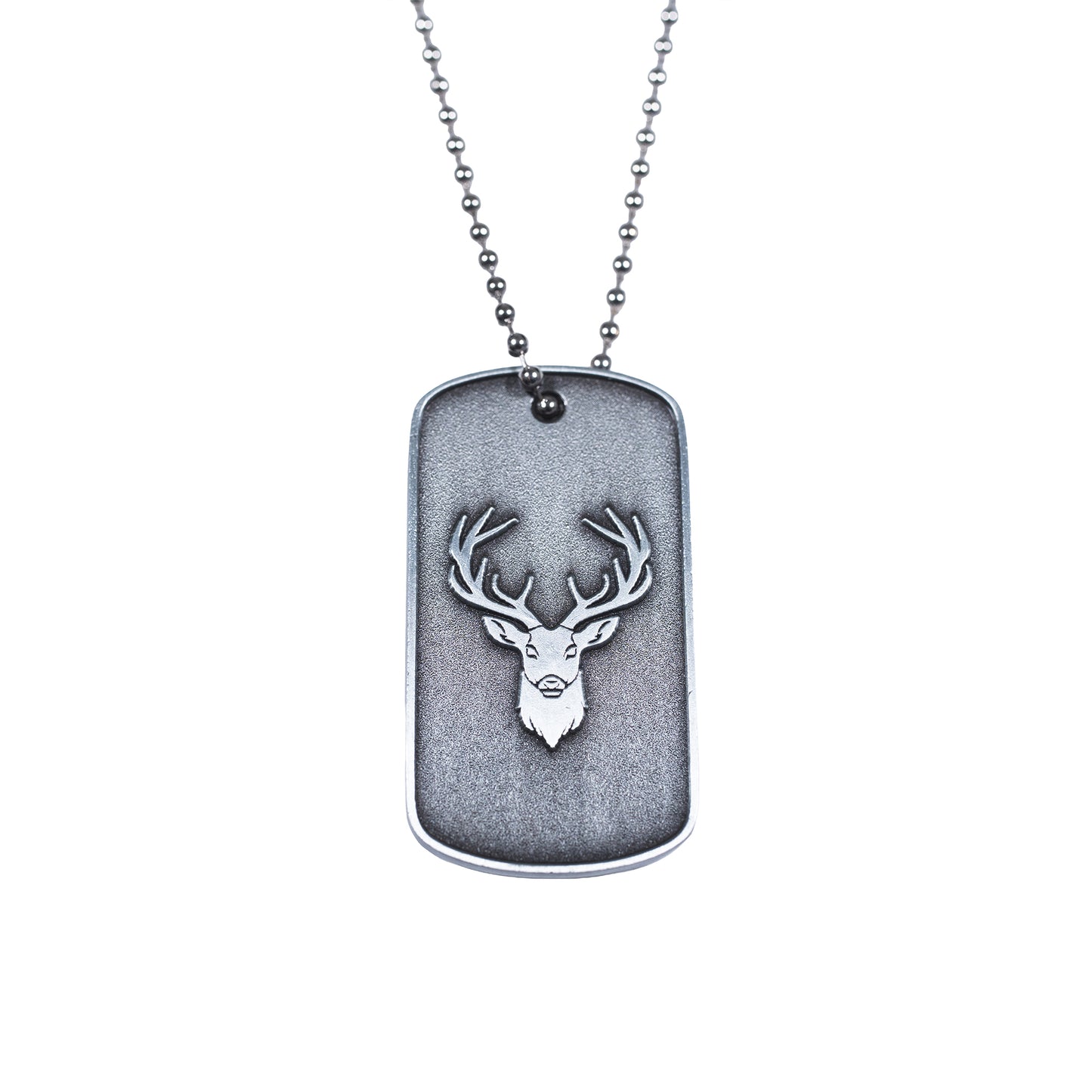 Dual-Sided Dog Tag Necklace