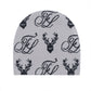 Dual Logo Beanie - Gray