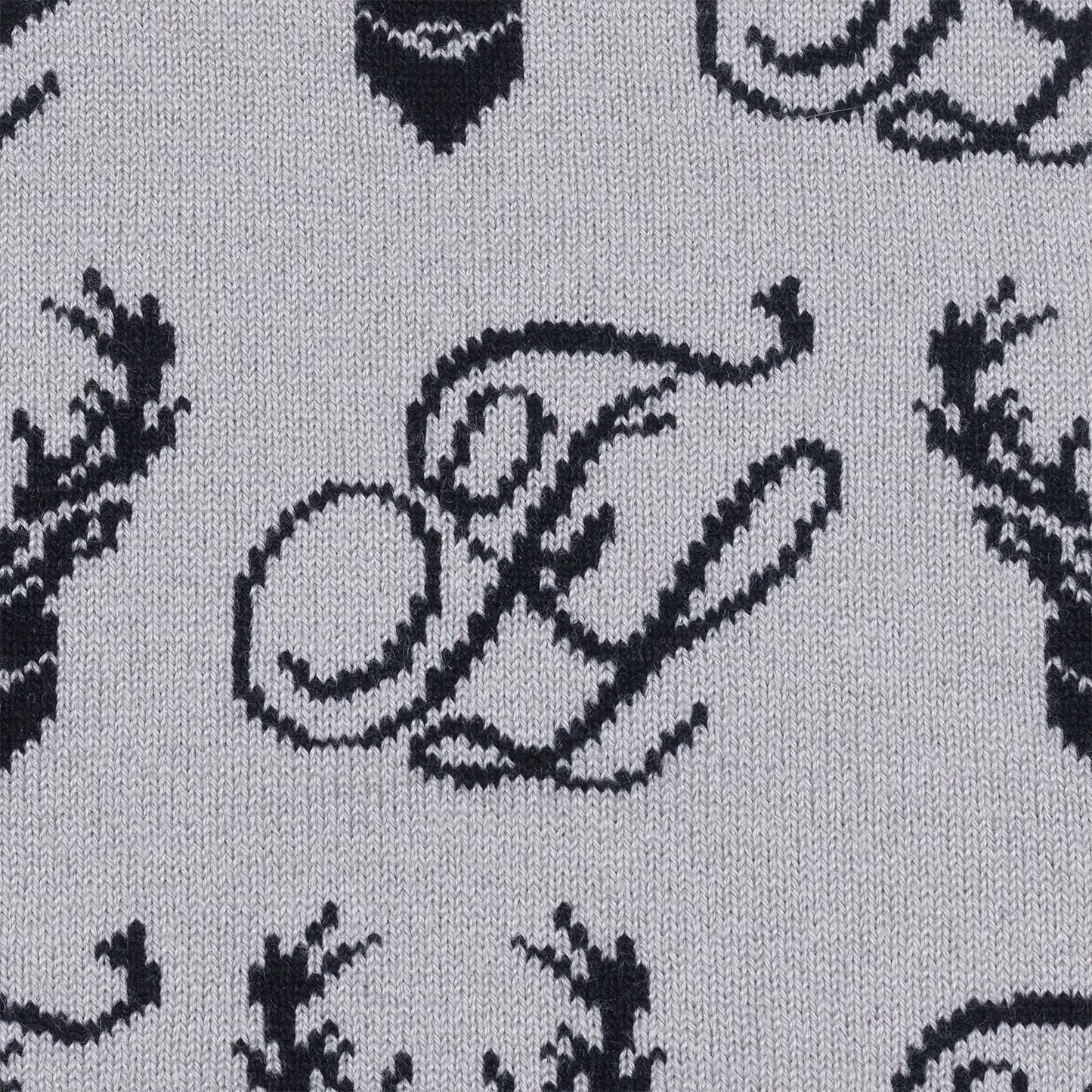 Dual Logo Beanie - Gray