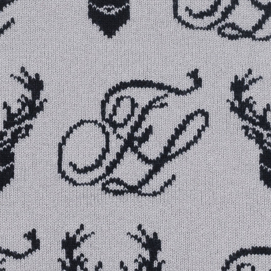 Dual Logo Beanie - Gray