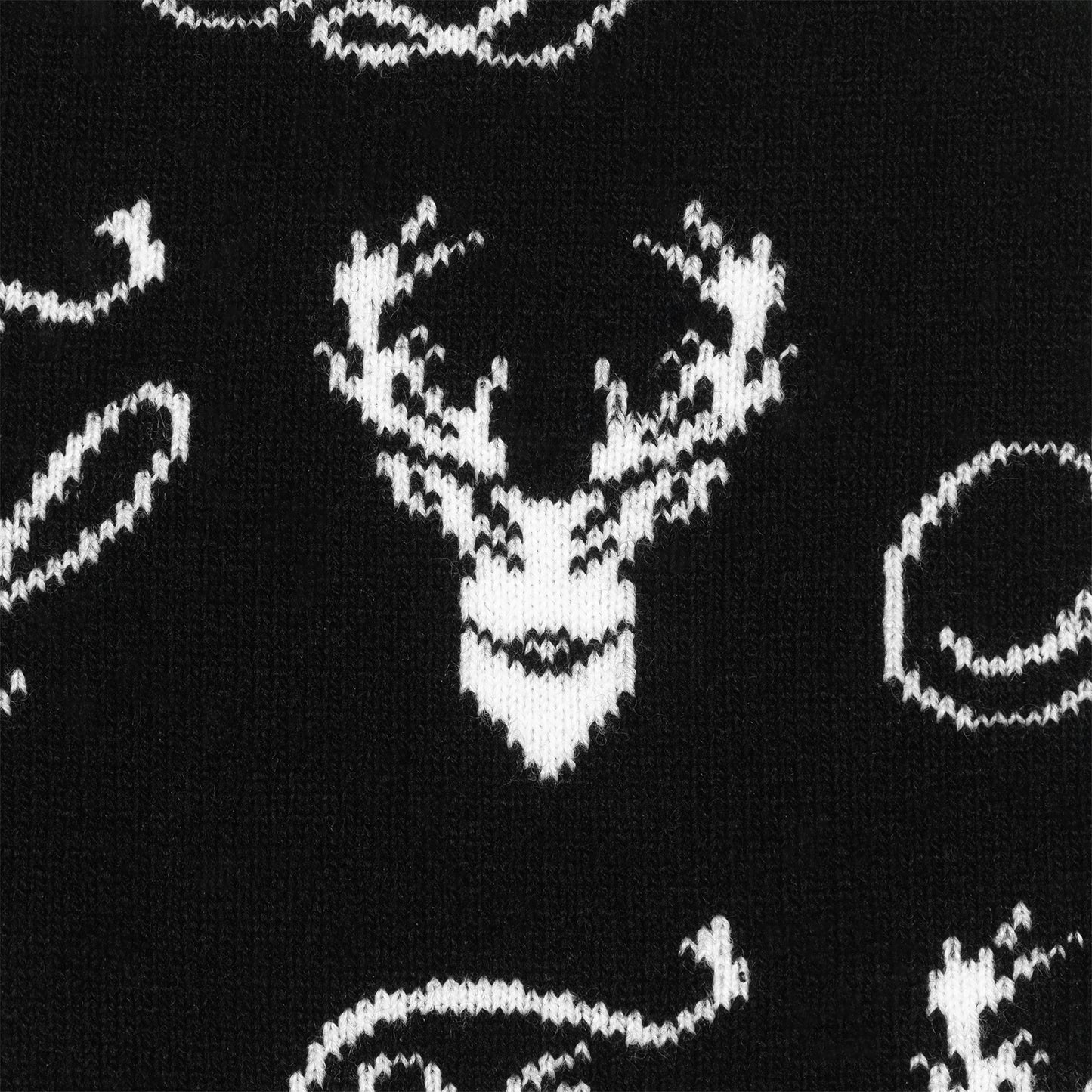 Dual Logo Beanie - Black