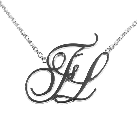 FL Signature Necklace - Silver