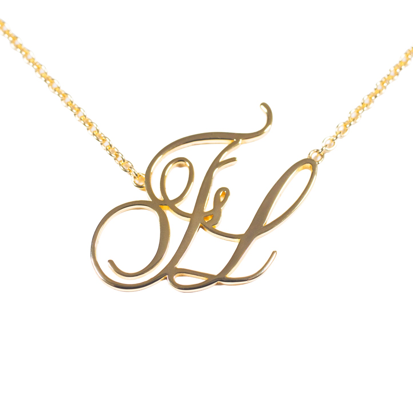 FL Signature Necklace - Gold