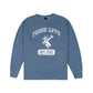 BLUE COLLEGE LOGO CREWNECK