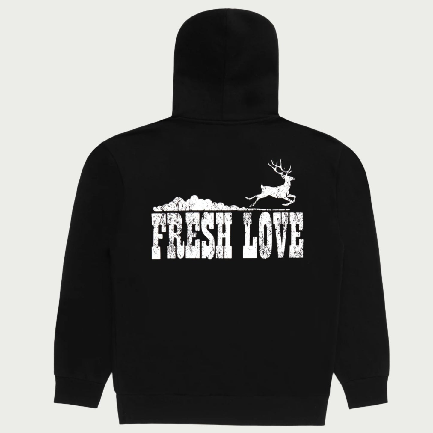 Fresh Love Essential Zip Up - Black