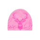 PINK SCRIPT BEANIE