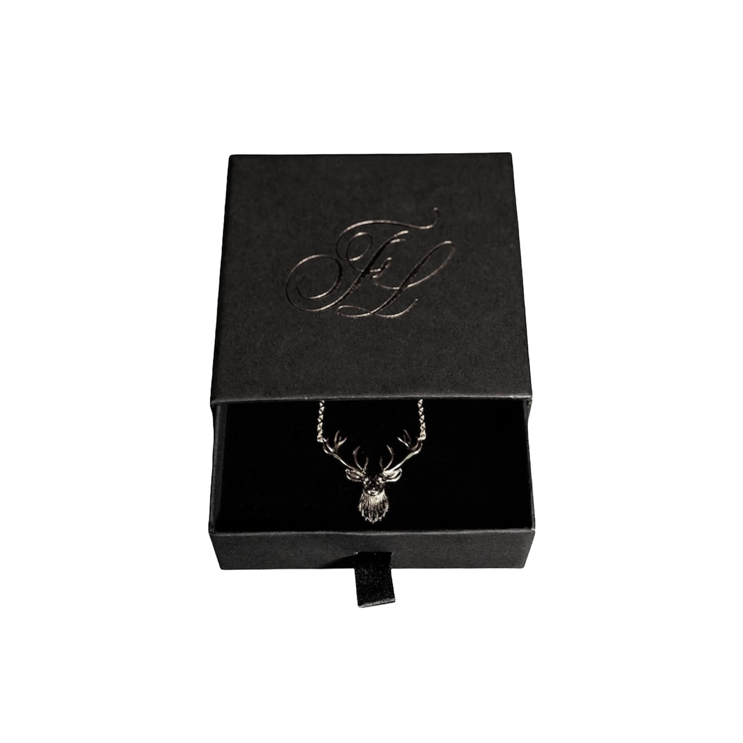 MAIN LOGO SILVER NECKLACE